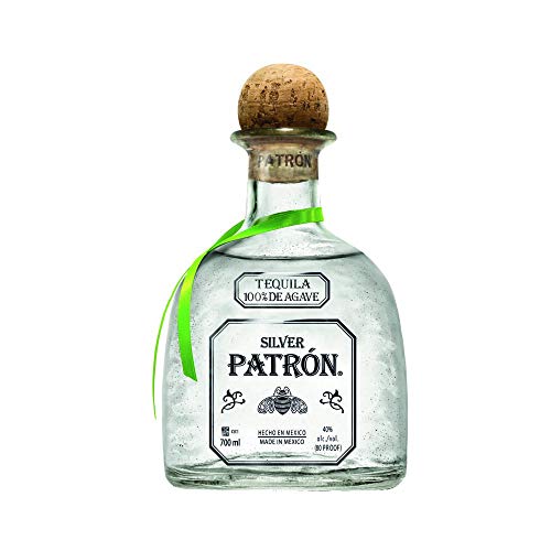 Patrón Silver, Tequila Mexicano Premium, 70cl, 40%